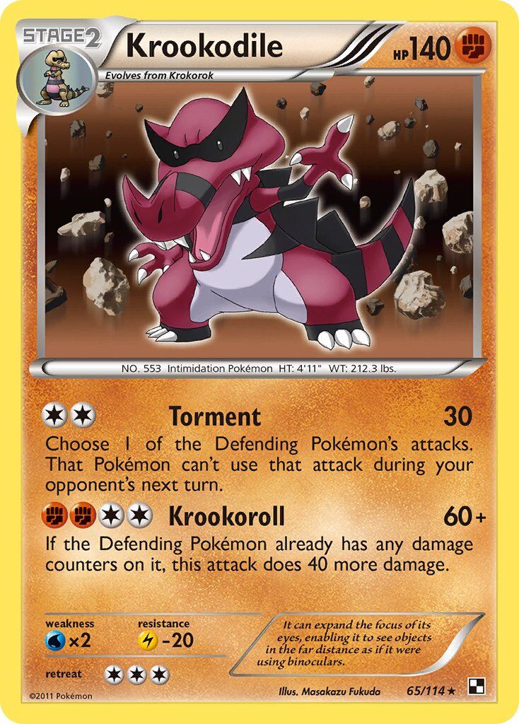 Krookodile - 65/115 - EN