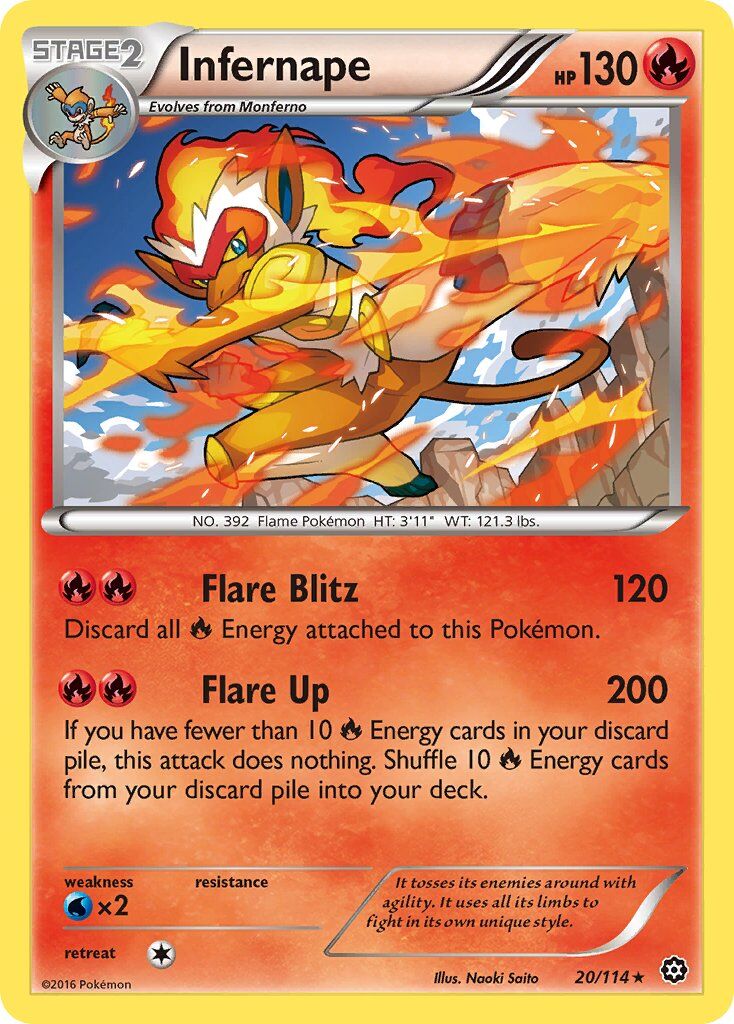 Infernape - 20/114 - EN