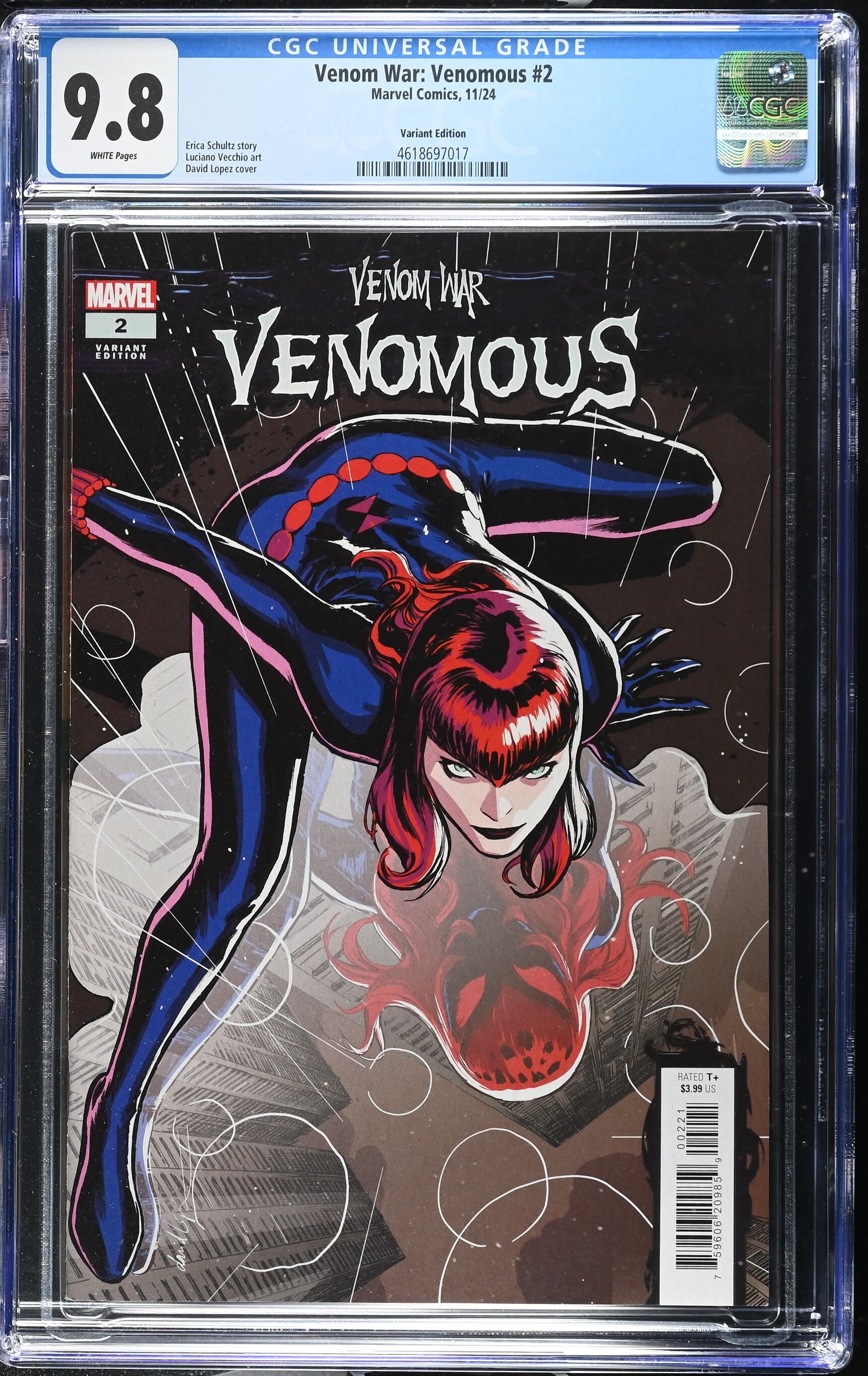 Venom War: Venomous Issue 2 - CGC 9.8