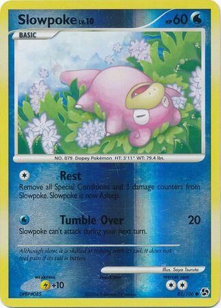 Slowpoke - 82/106 - Reverse Holo - EN Slowpoke - 82/106 - Reverse Holo - EN