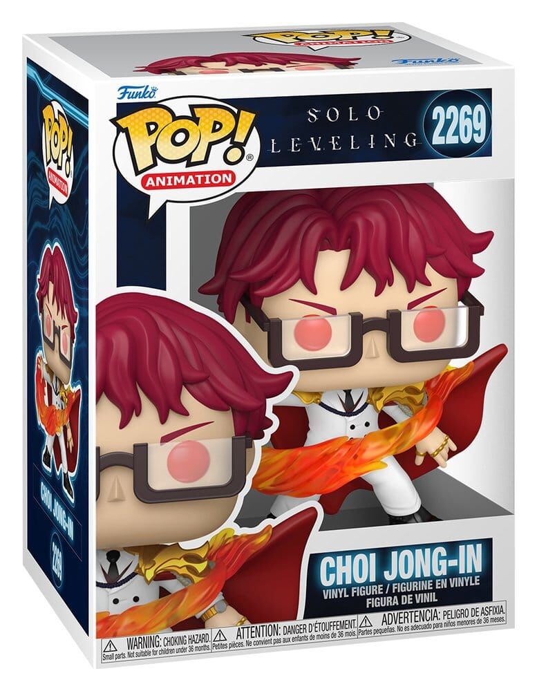 Solo Leveling POP! #2269 Animation Vinyl Figur Choi Jong-in 9 cm