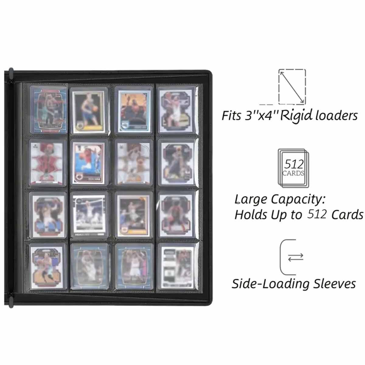 Toploader Binder Order Weiss (512 Cards)