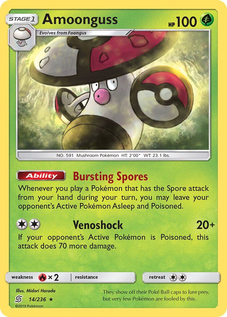 Amoonguss - 14/236 - EN Amoonguss - 14/236 - EN
