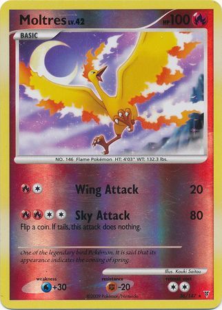Moltres - 36/147 - Reverse Holo - EN