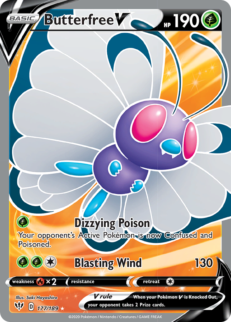 Butterfree V - 177/189 - EN