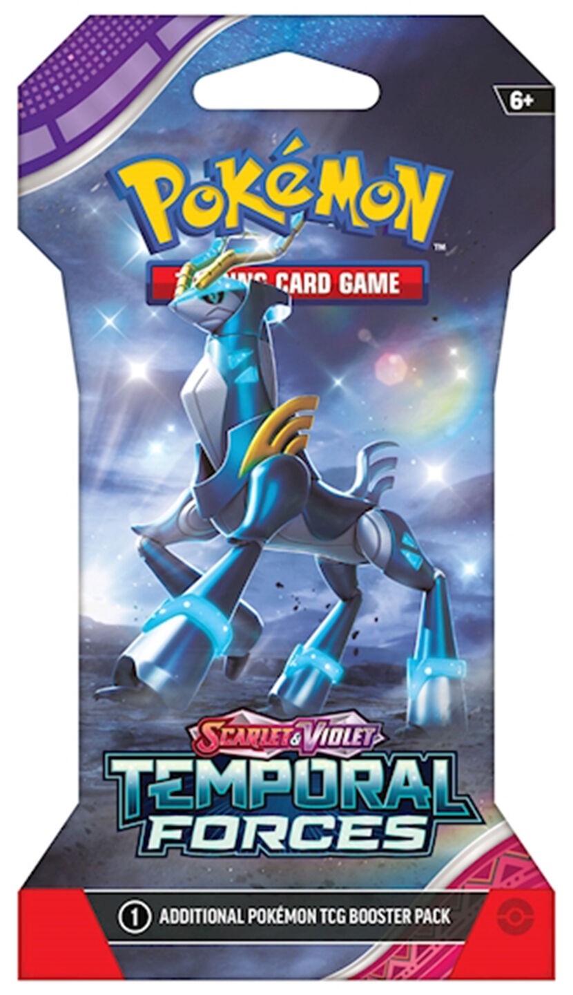 Pokémon TCG: Scarlet & Violet - Temporal Forces Sleeved Booster Pack (10 Cards) - EN