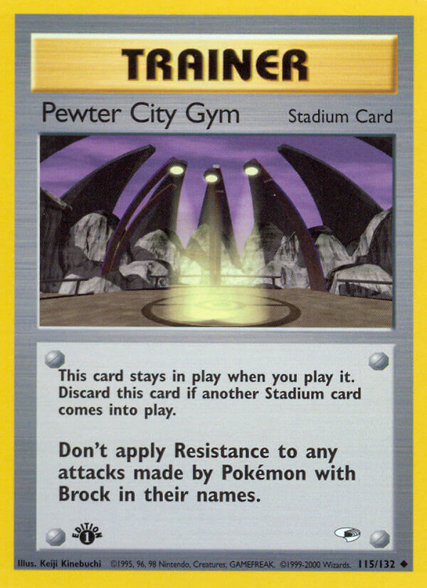 Pewter City Gym - 115/132 - EN
