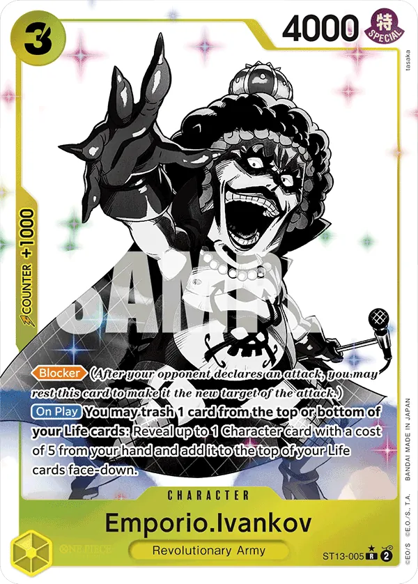 Emporio.Ivankov - ST13-005 - Alternate Art Emporio.Ivankov - ST13-005 - Alternate Art