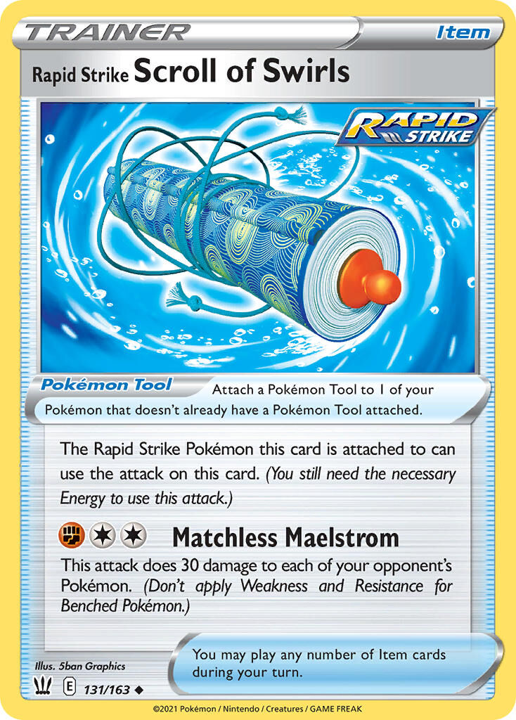 Rapid Strike Scroll of Swirls - 131/163 - EN