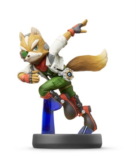 Super Smash Bros - Fox - Amiibo Figur - 19 cm Super Smash Bros - Fox - Amiibo Figur - 19 cm