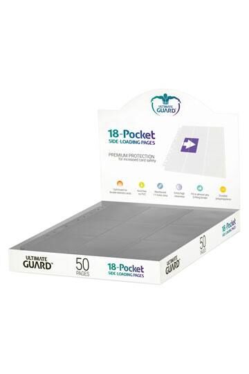 Ultimate Guard 18-Pocket Pages Side-Loading Grau (50) Ultimate Guard 18-Pocket Pages Side-Loading Grau (50)