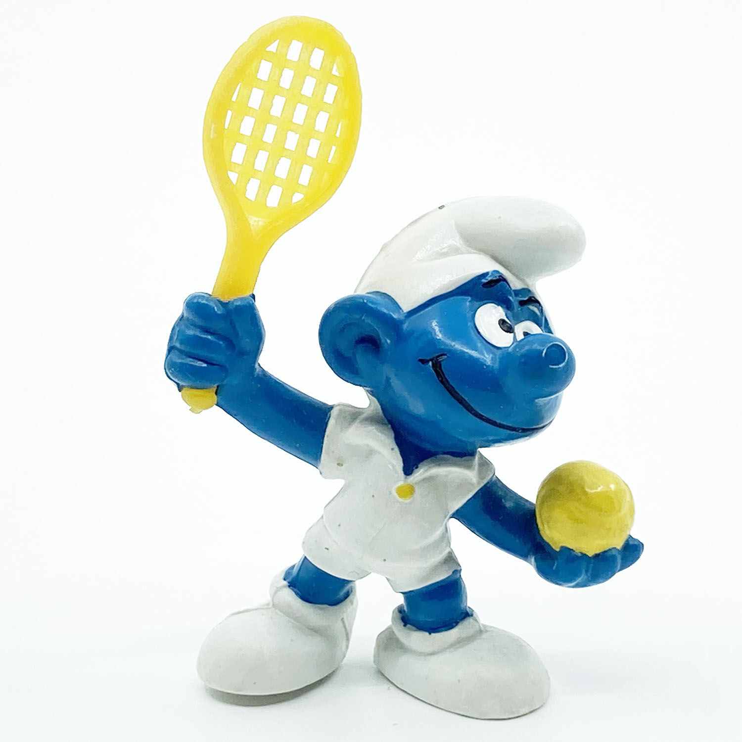 a1-045 Tennisschlumpf PVC Figur