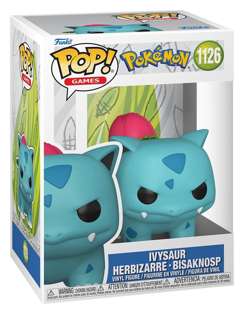 Pokémon POP! #1126 Games Vinyl Figur Ivysaur 9 cm
