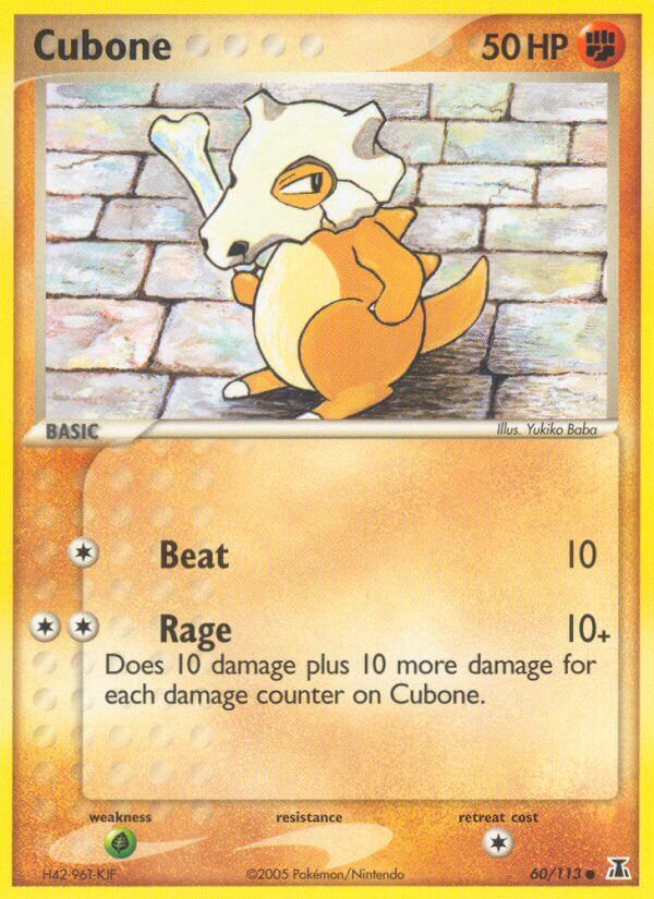 Cubone - 60/113 - EN Cubone - 60/113 - EN