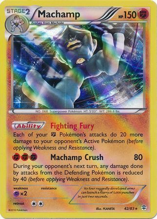 Machamp 042/083 - Pokémon TCG