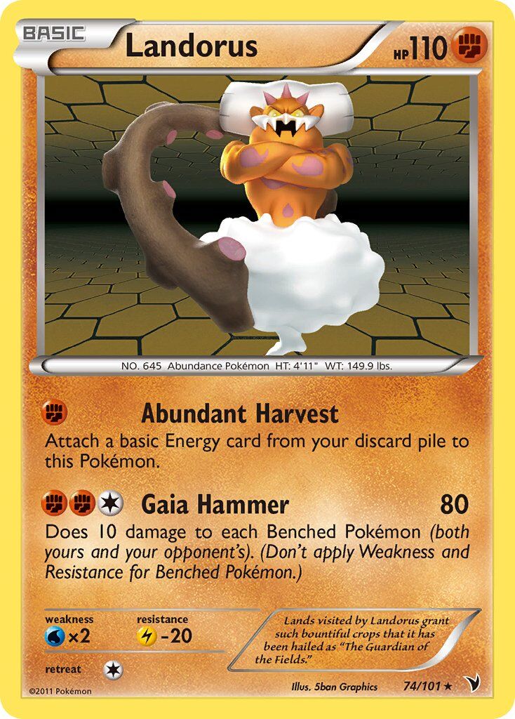 Landorus - 74/101 - EN Landorus - 74/101 - EN