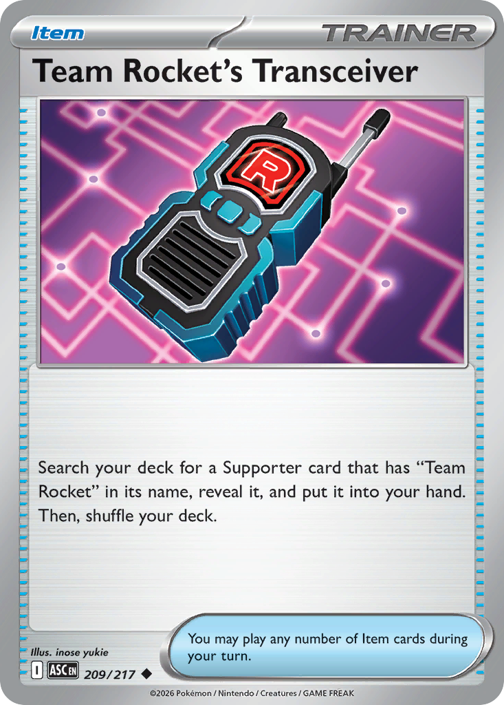 Team Rocket’s Transceiver - 209/217 - EN