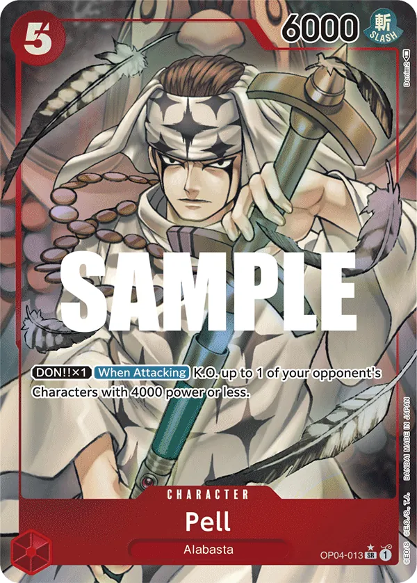 Pell - OP04-013- Alternate Art Pell - OP04-013- Alternate Art