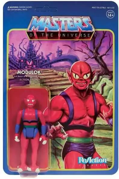 Masters of the Universe ReAction Series 5 Modulok B Action Figure Masters of the Universe ReAction Series 5 Modulok B Action Figure