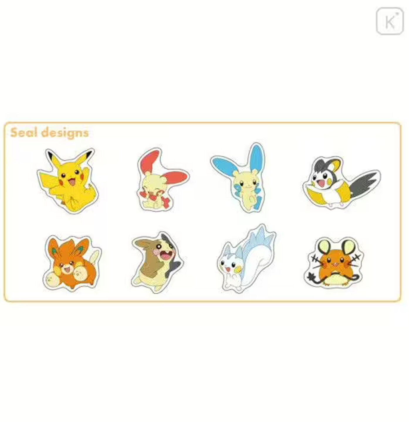 Flake Seals Sticker - Characters / Electric Type