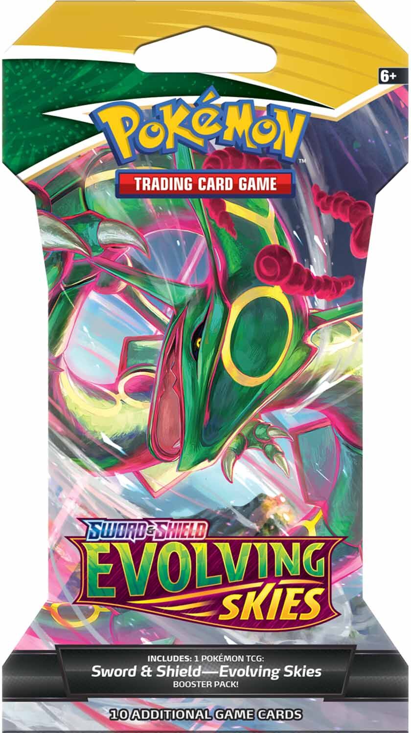 Pokémon Sword & Shield Evolving Skies Sleeved Booster - EN