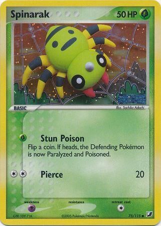 Spinarak - 75/115 - Reverse Holo - EN
