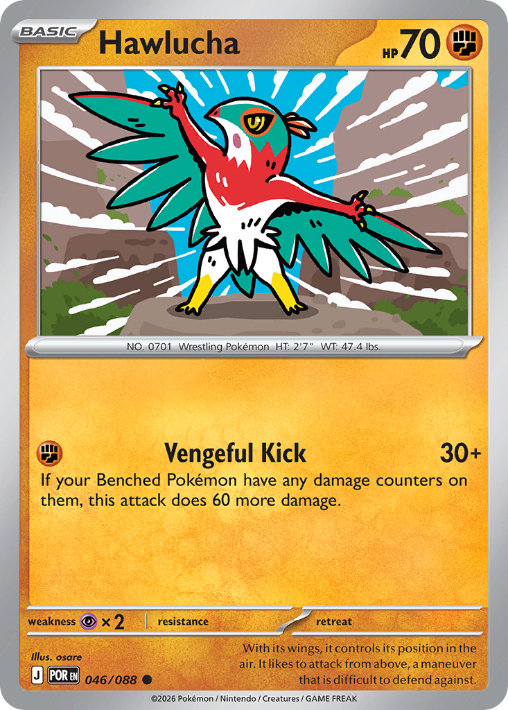 Hawlucha - 046/088 - EN Hawlucha - 046/088 - EN