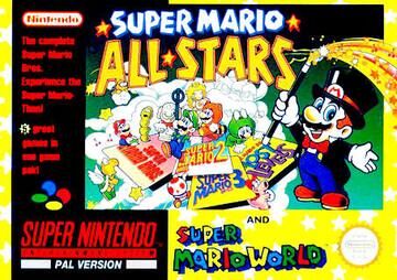 Super Mario All-stars and Super Mario World - SNES Super Mario All-stars and Super Mario World - SNES