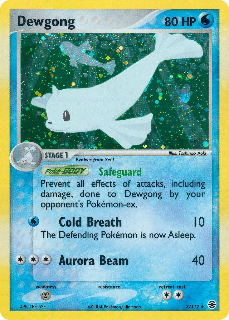 Dewgong - 3/112 - EN