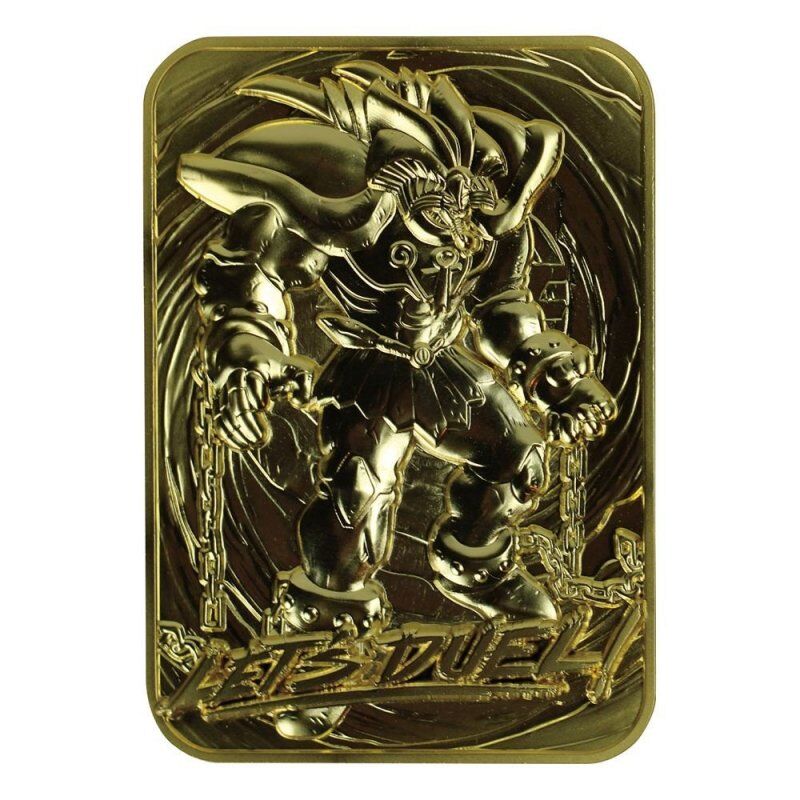 Yu-Gi-Oh! Exodia the Forbidden One 24k Gold Plated Limited Edition Card