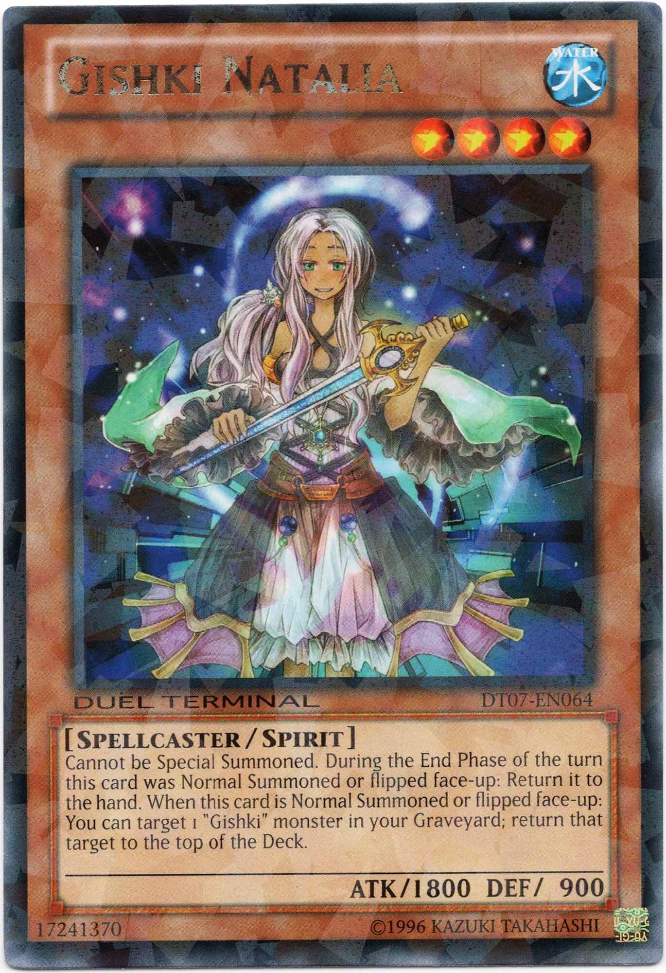 Gishki Natalia - DT07-EN064 - Shatterfoil - Duel Terminal (Near Mint)