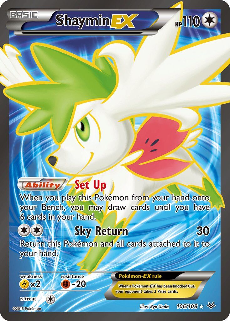 Shaymin-EX - 106/108 - EN Shaymin-EX - 106/108 - EN