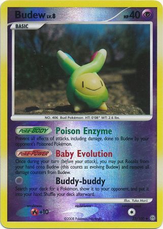 Budew - 33/100 - Reverse Holo - EN Budew - 33/100 - Reverse Holo - EN