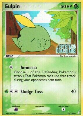 Gulpin - 33/100 - Reverse Holo - EN
