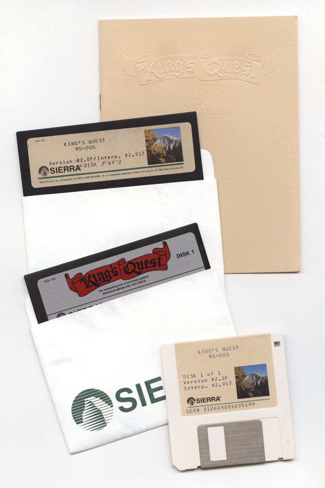 King's Quest Original PC Game 1987