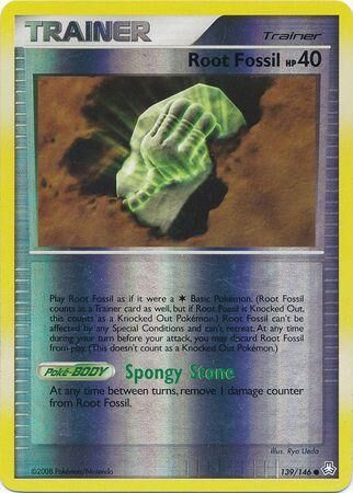 Root Fossil - 139/146 - Reverse Holo - EN