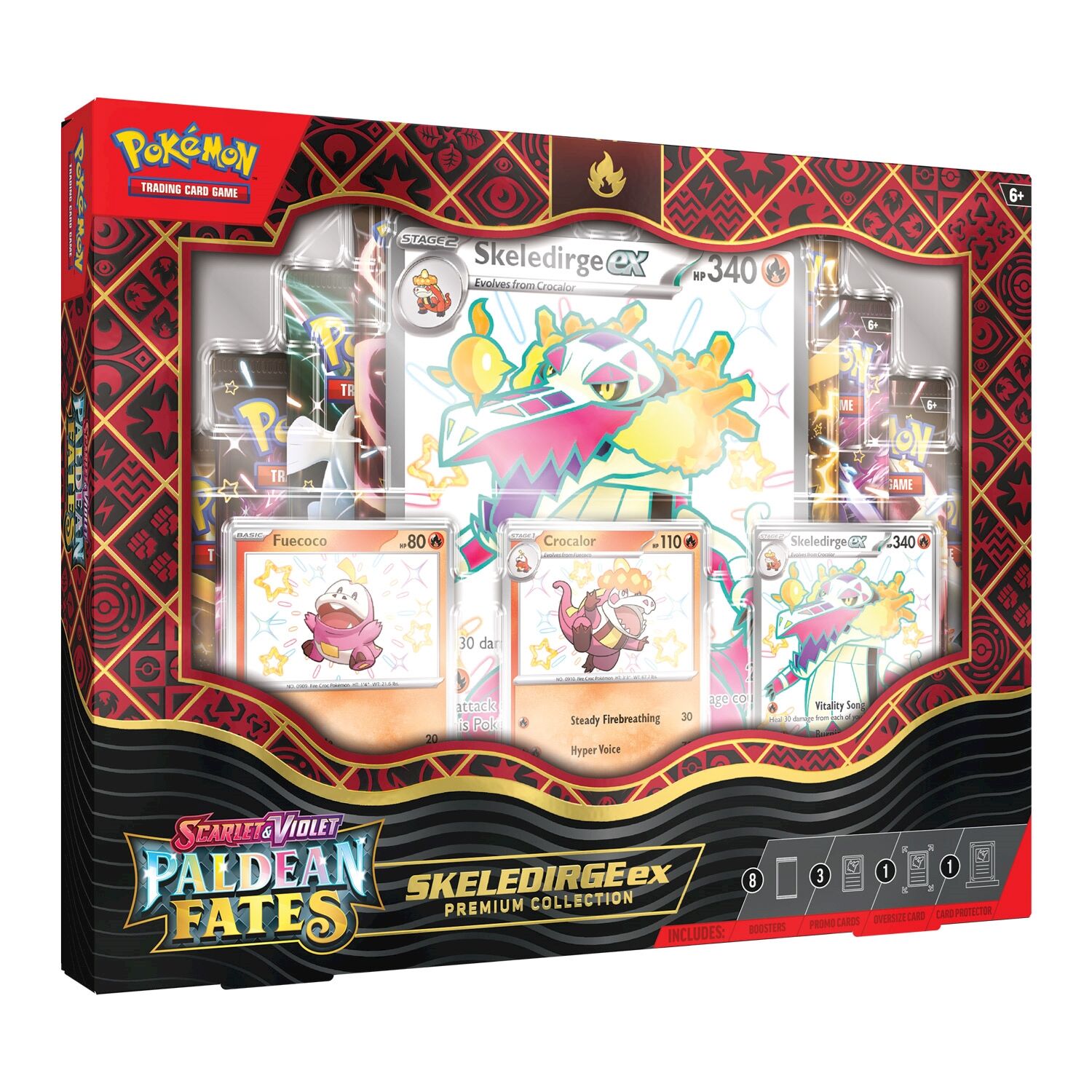 Paldean Fates Skeledirge ex Premium Collection - EN