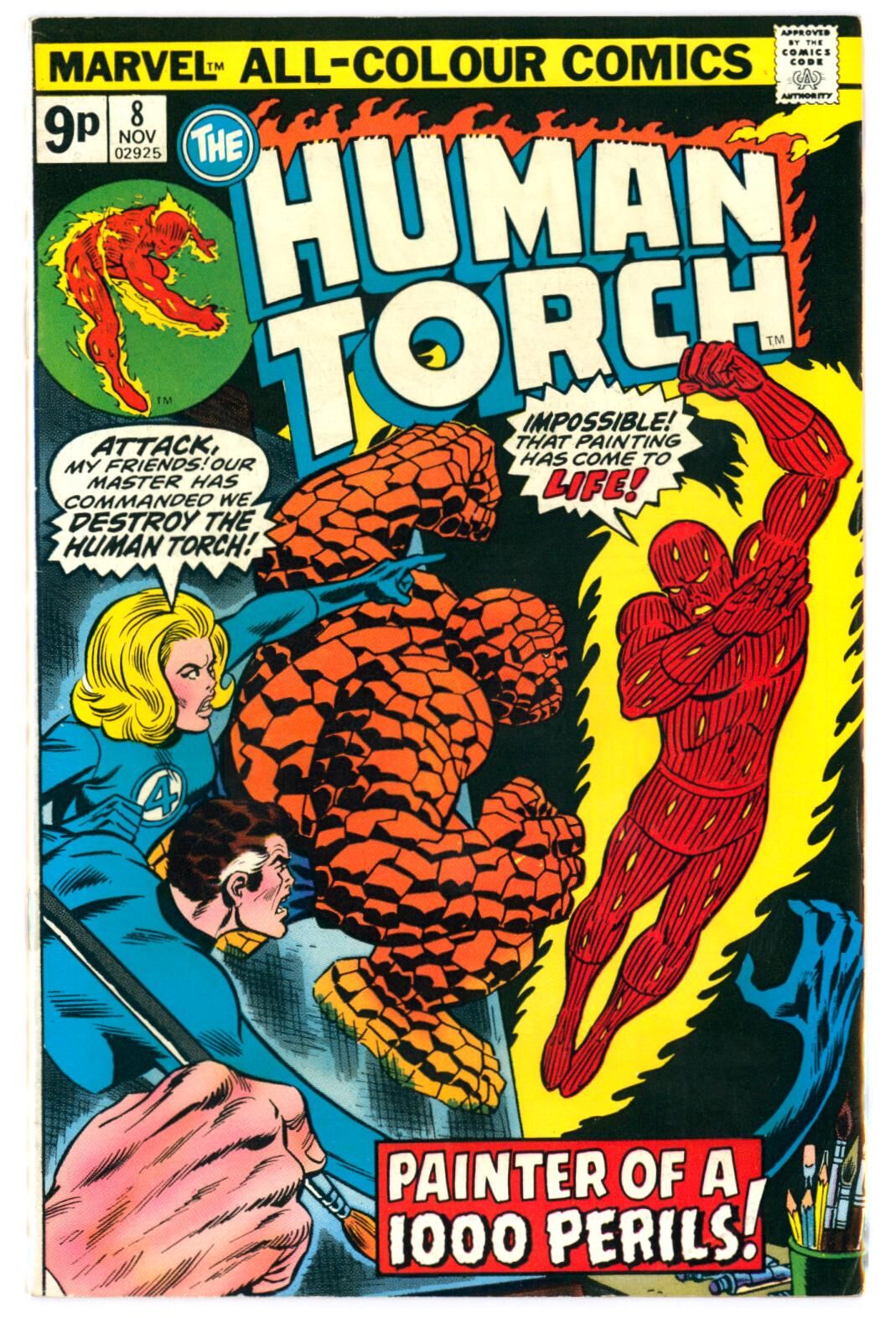 human-torch-008 Human Torch #8