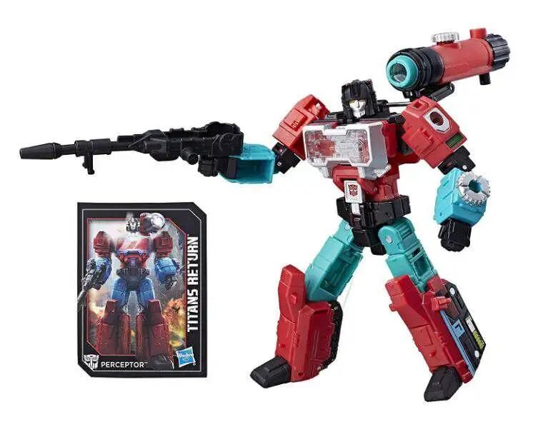 Transformers Generations Titans Return Convex & Perceptor Deluxe Action Figure