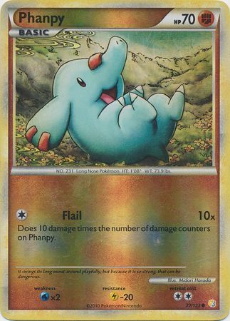 Phanpy - 77/123 - Reverse Holo - EN
