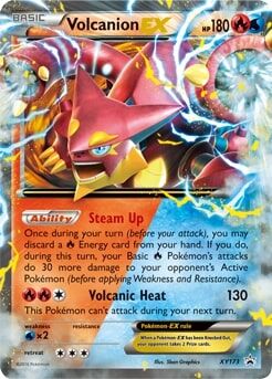 Volcanion EX XY173 - Pokémon TCG