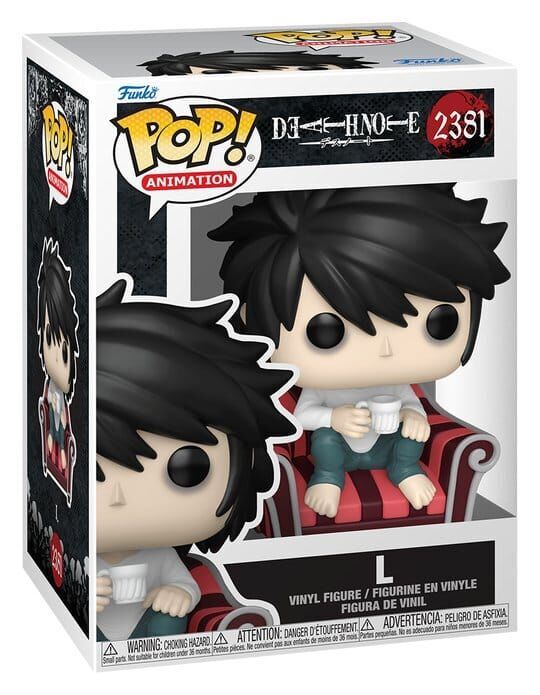 Death Note POP! Animation Vinyl Figur L 9 cm