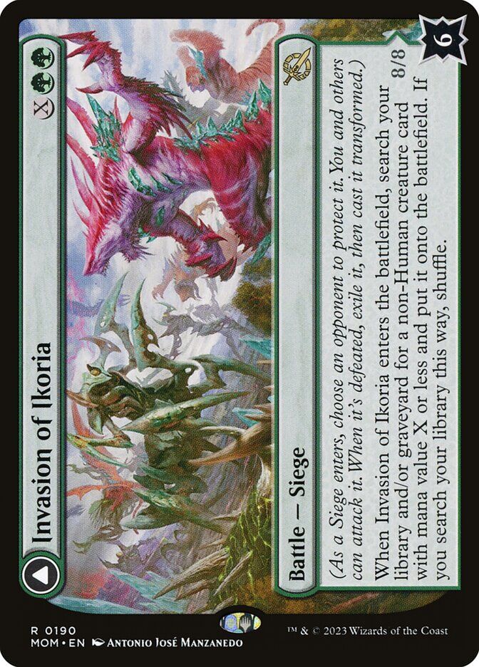 Invasion of Ikoria // Zilortha, Apex of Ikoria - MOM 190 Invasion of Ikoria // Zilortha, Apex of Ikoria - MOM 190