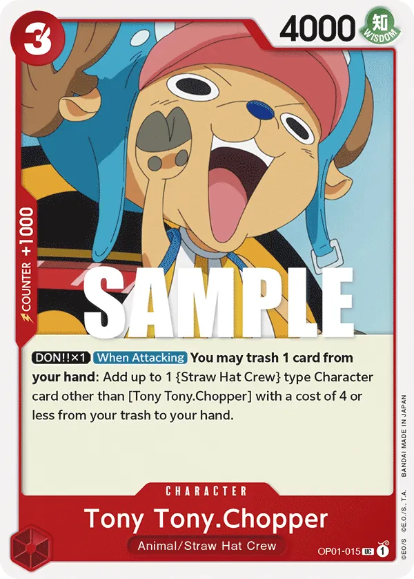 Tony Tony.Chopper - OP01-015 Tony Tony.Chopper - OP01-015