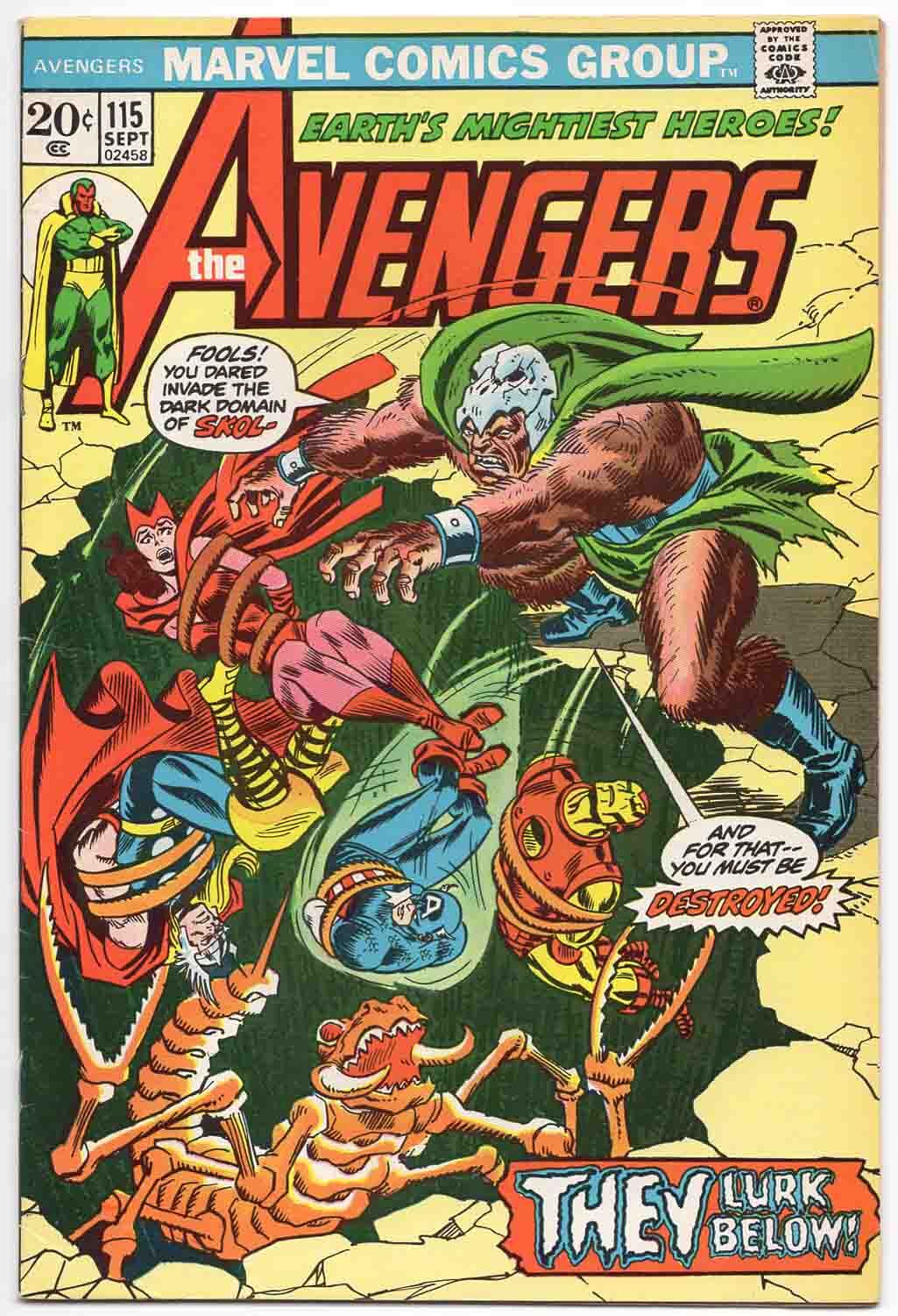 Avengers #115
