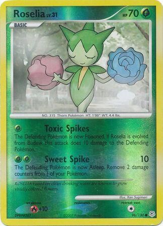 Roselia - 96/130 - Reverse Holo - EN Roselia - 96/130 - Reverse Holo - EN