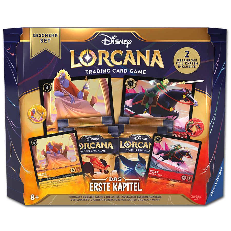 Disney Lorcana 1: Das Erste Kapitel Gift Set - DE Disney Lorcana 1: Das Erste Kapitel Gift Set - DE