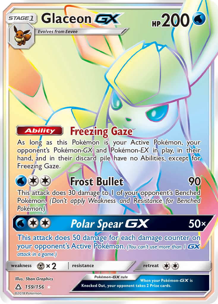 Glaceon-GX - 159/156 - EN Glaceon-GX - 159/156 - EN