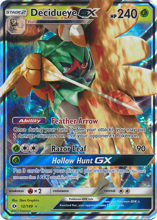 Decidueye GX 012/149 - Pokémon TCG