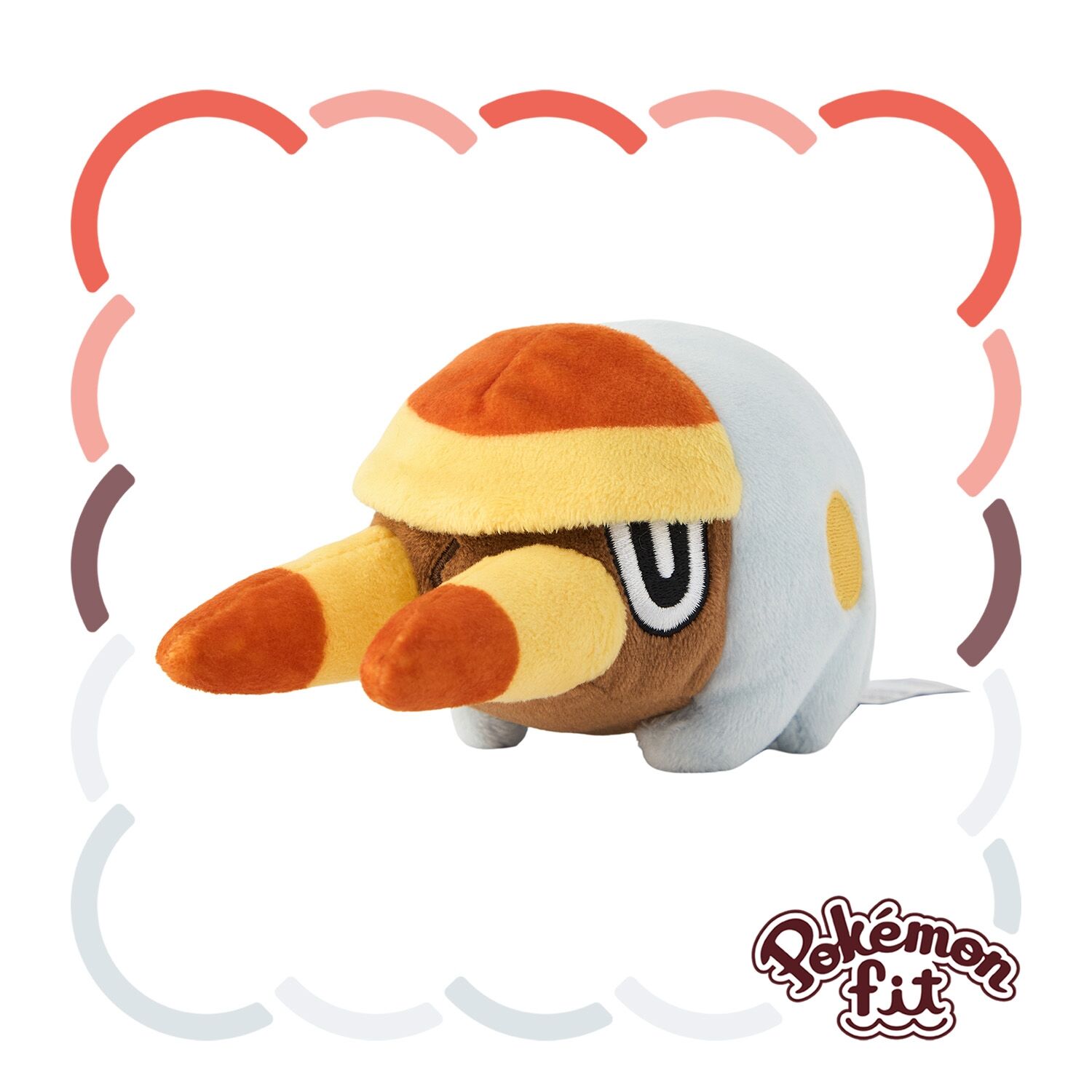 Grubbin Sitting Cuties Plush - 15.0 cm